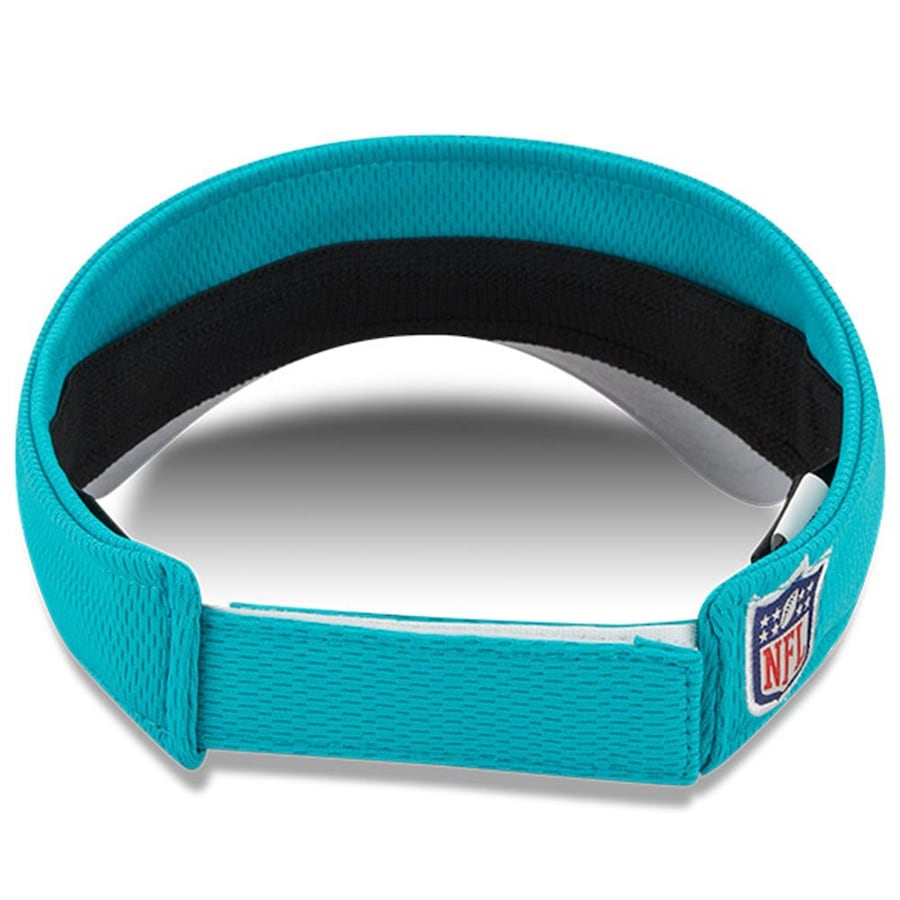 Miami Dolphins New Era 2023 NFL Training Camp Adjustable Visor - Aqua