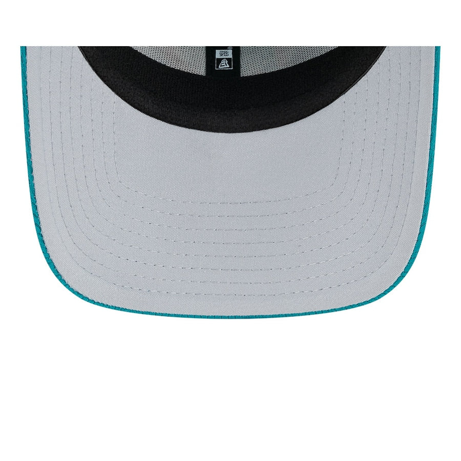 Miami Dolphins New Era 2023 NFL Training Camp Throwback 39THIRTY Flex Fit Hat - Aqua