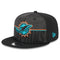 Miami Dolphins New Era Aqua 2023 NFL Training Camp 9FIFTY Snapback Hat - Black