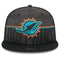 Miami Dolphins New Era Aqua 2023 NFL Training Camp 9FIFTY Snapback Hat - Black