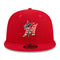 Miami Marlins New Era 2023 July 4Th 9Fifty Snapback Hat - Red