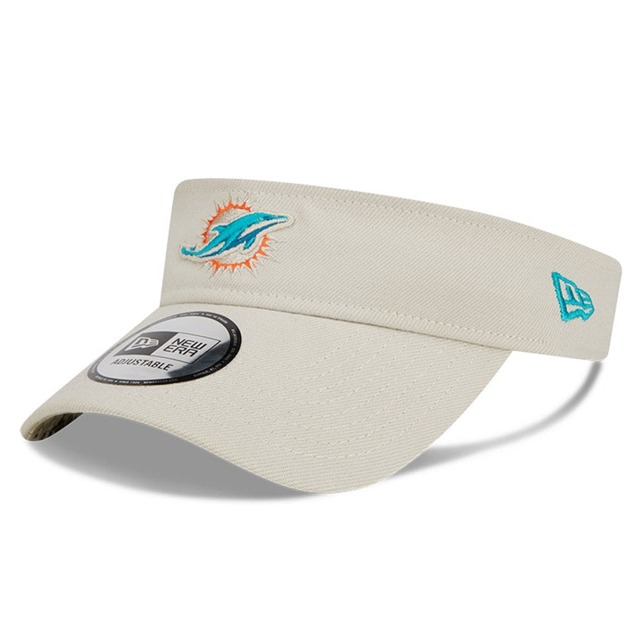 Miami Dolphins 2023 New Era Salute to Service Visor - Stone