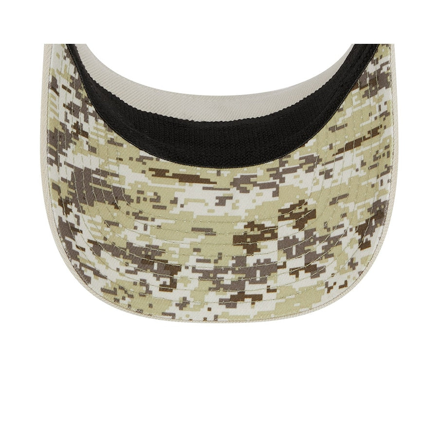 Miami Dolphins New Era Salute to Service Visor - Stone