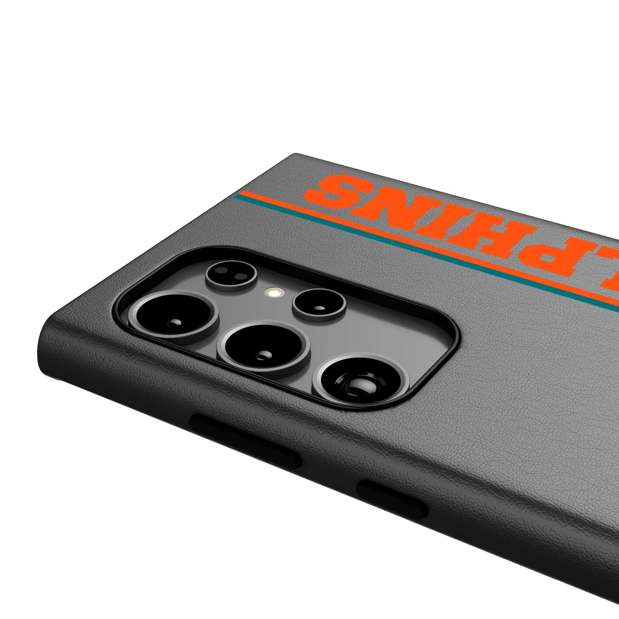 Miami Dolphins 1966-1973 Historic Collection Sidebar MagSafe Compatible Phone Case for Samsung Galaxy