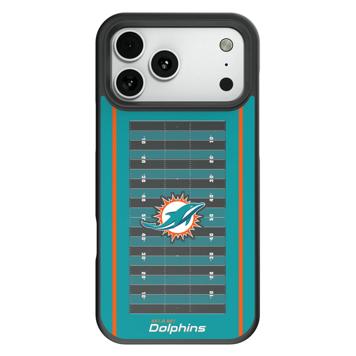 Miami Dolphins Football Field Bump Case