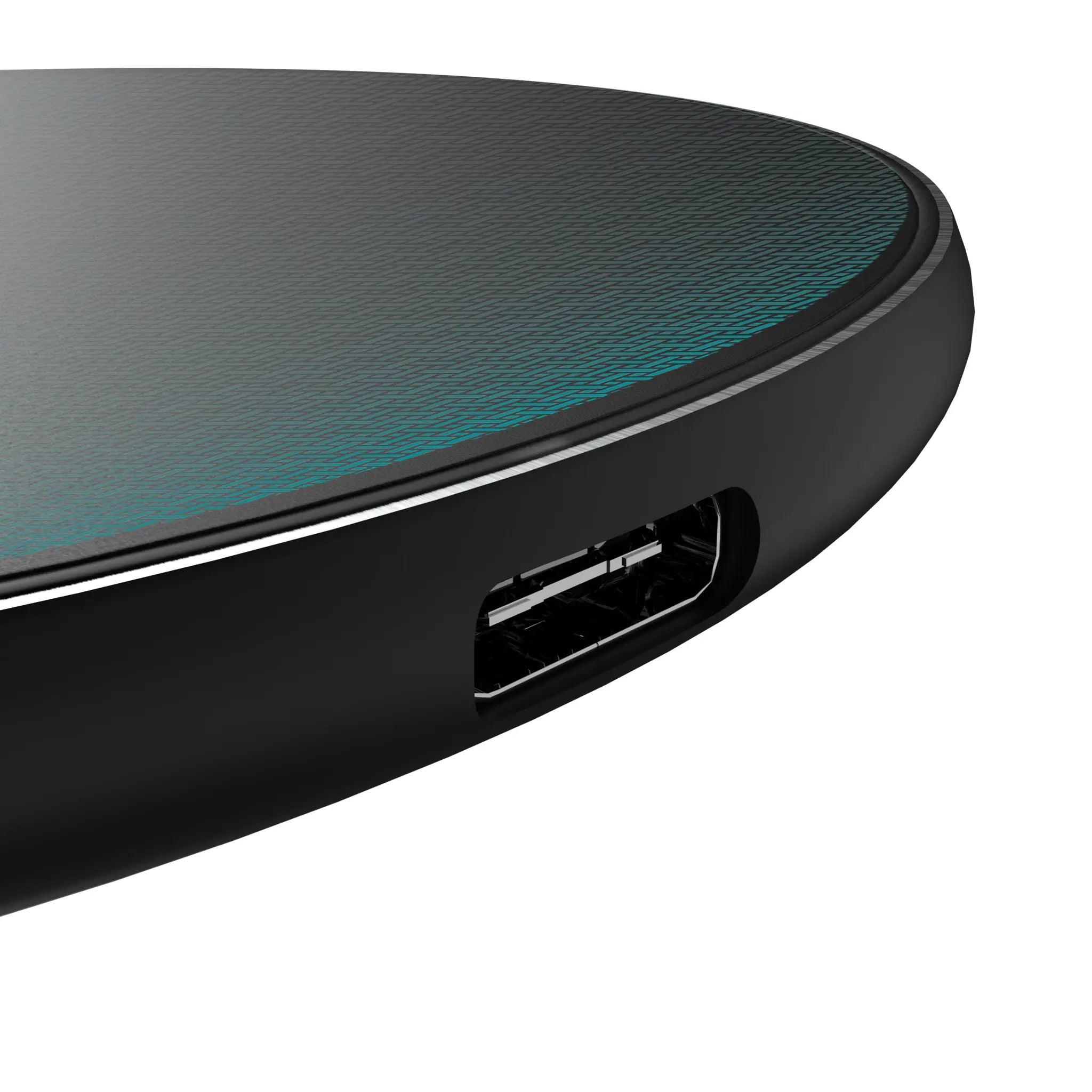Miami Dolphins Linen 15-Watt Wireless Charger