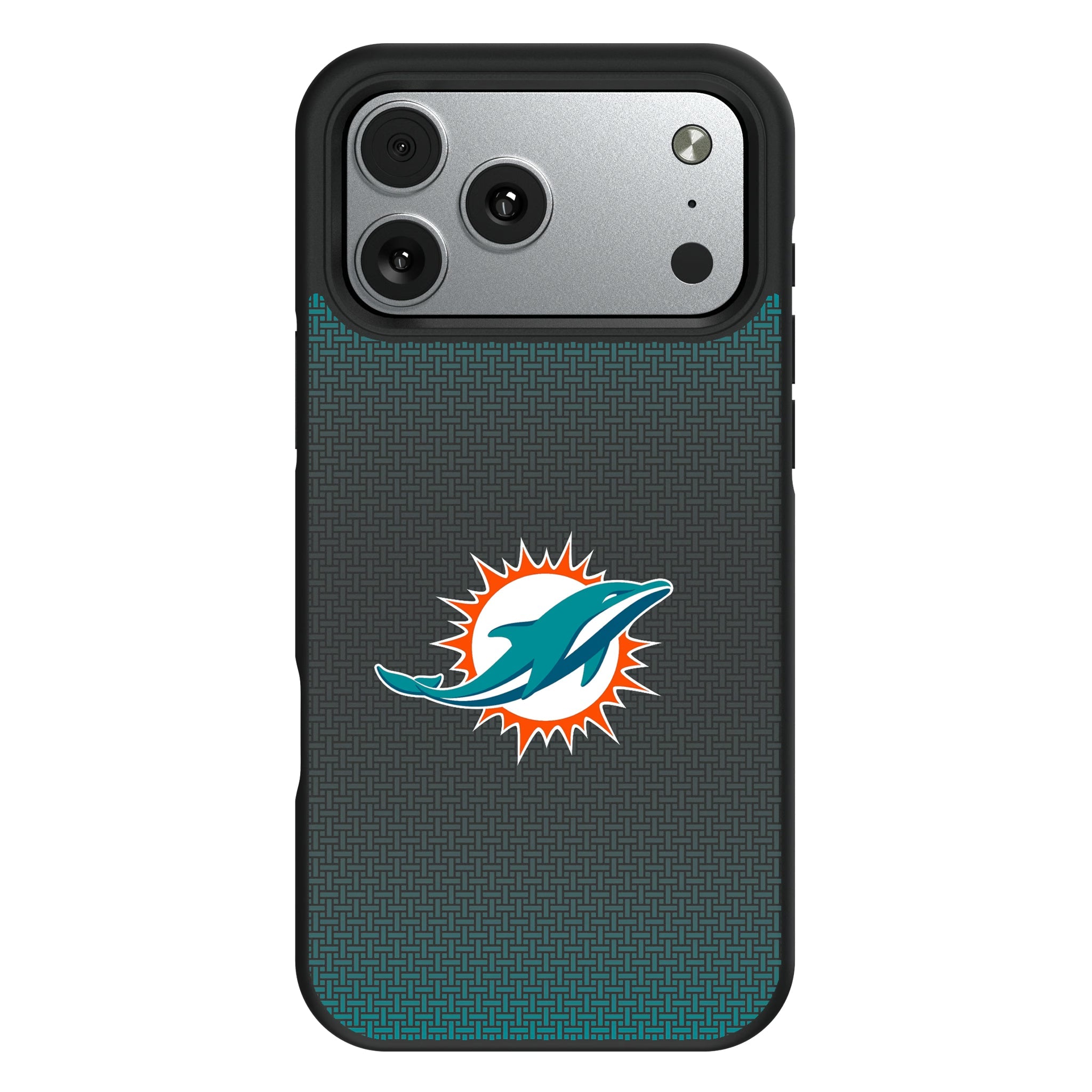 Miami Dolphins Linen Bump Phone Case