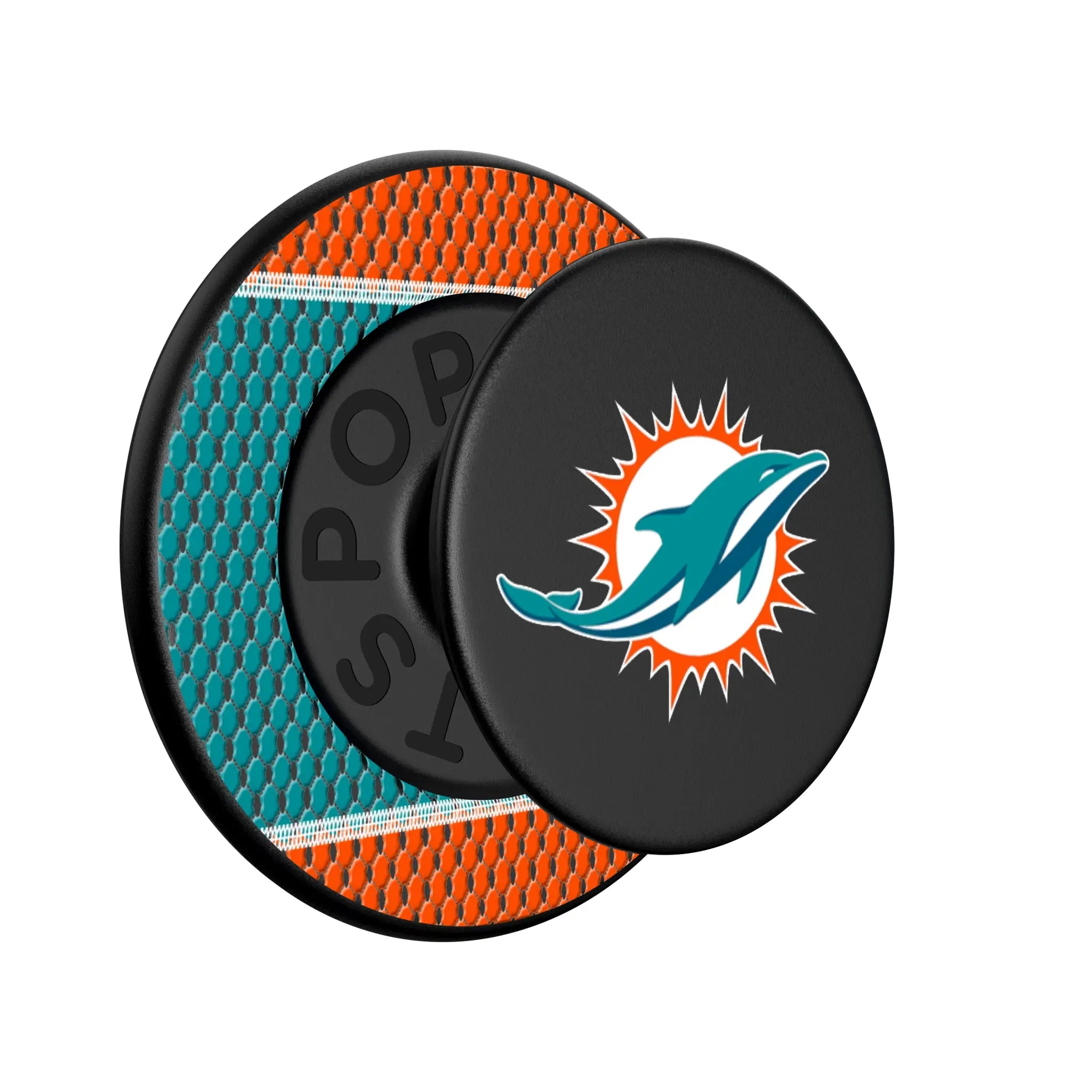 Miami Dolphins Mesh PopSockets Magnetic Phone Grip and Stand