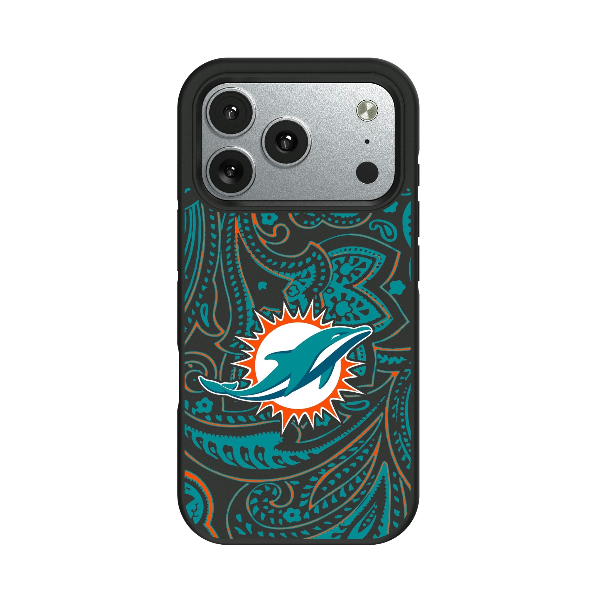 Miami Dolphins Paisley Bump Case