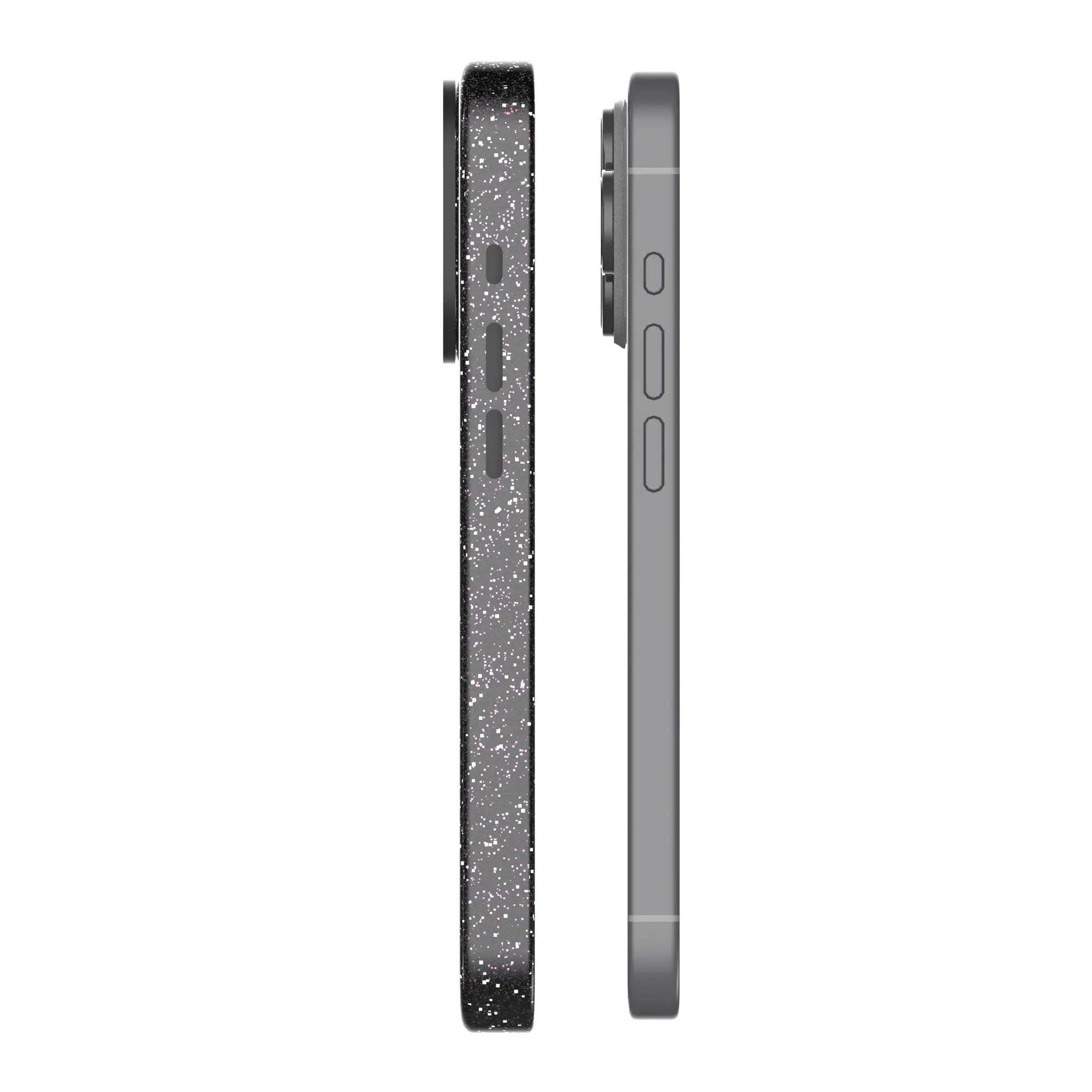 Miami Dolphins Plaid Black Bling Phone Case for Apple iPhone