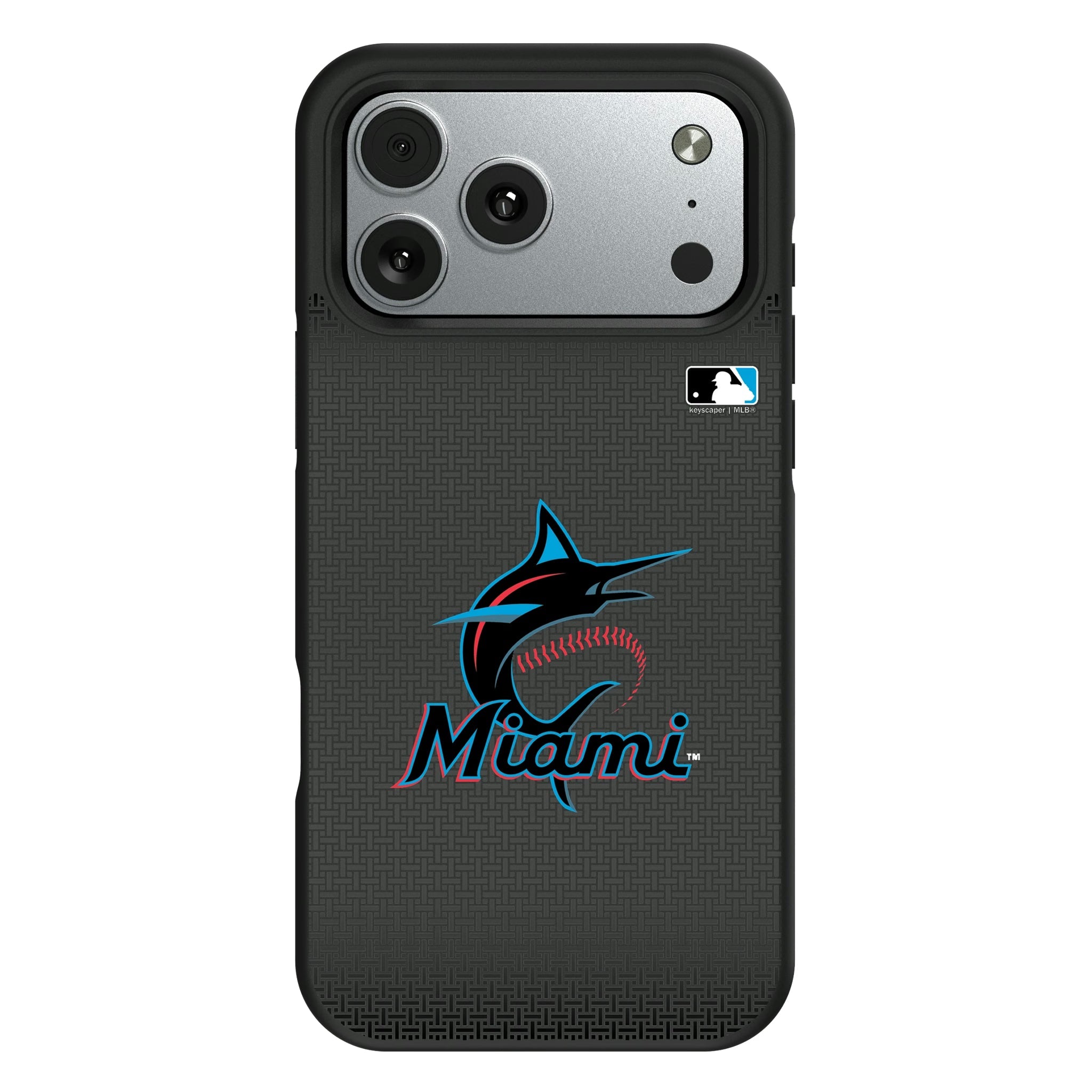 Miami Marlins Linen Bump Phone Case