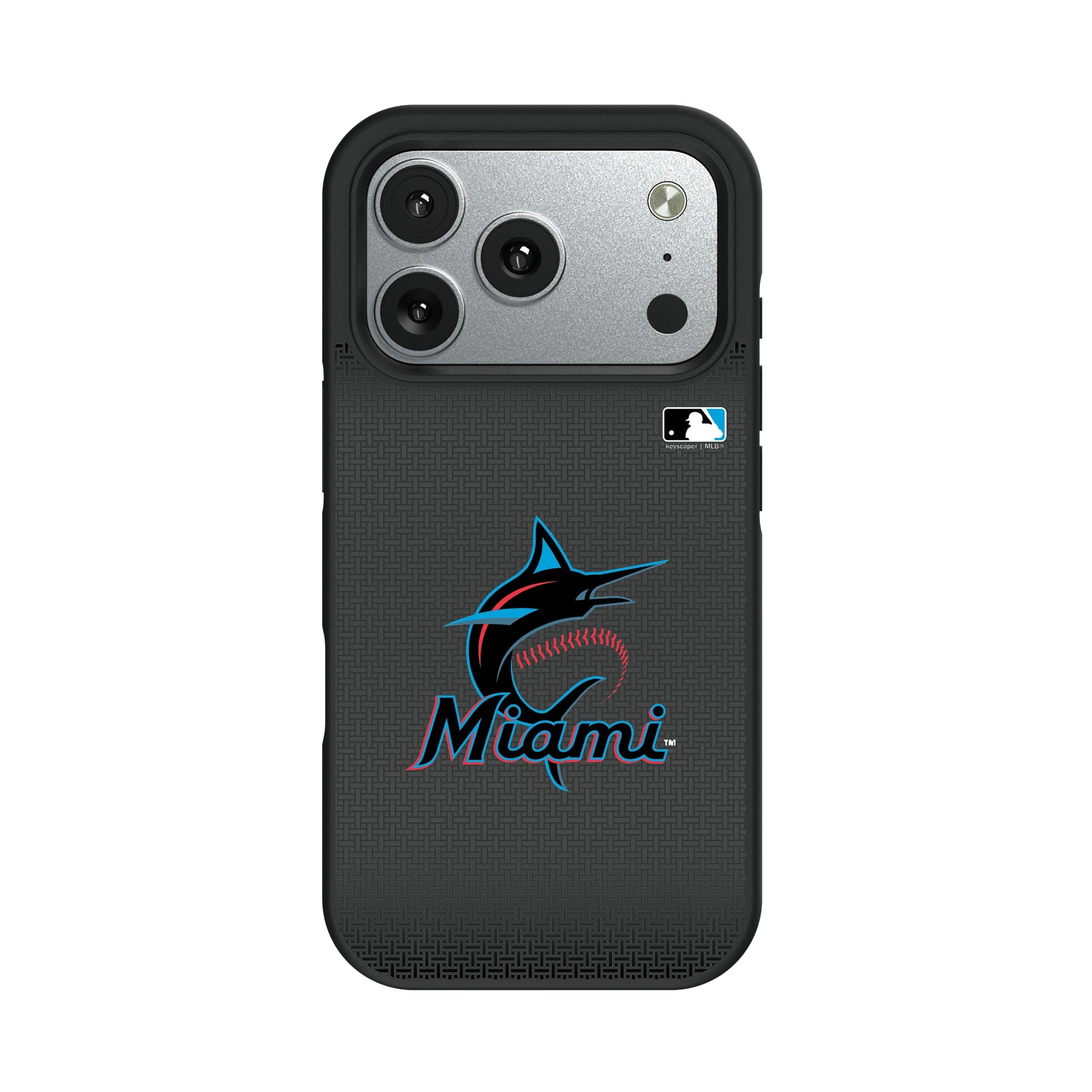 Miami Marlins Linen Bump Phone Case