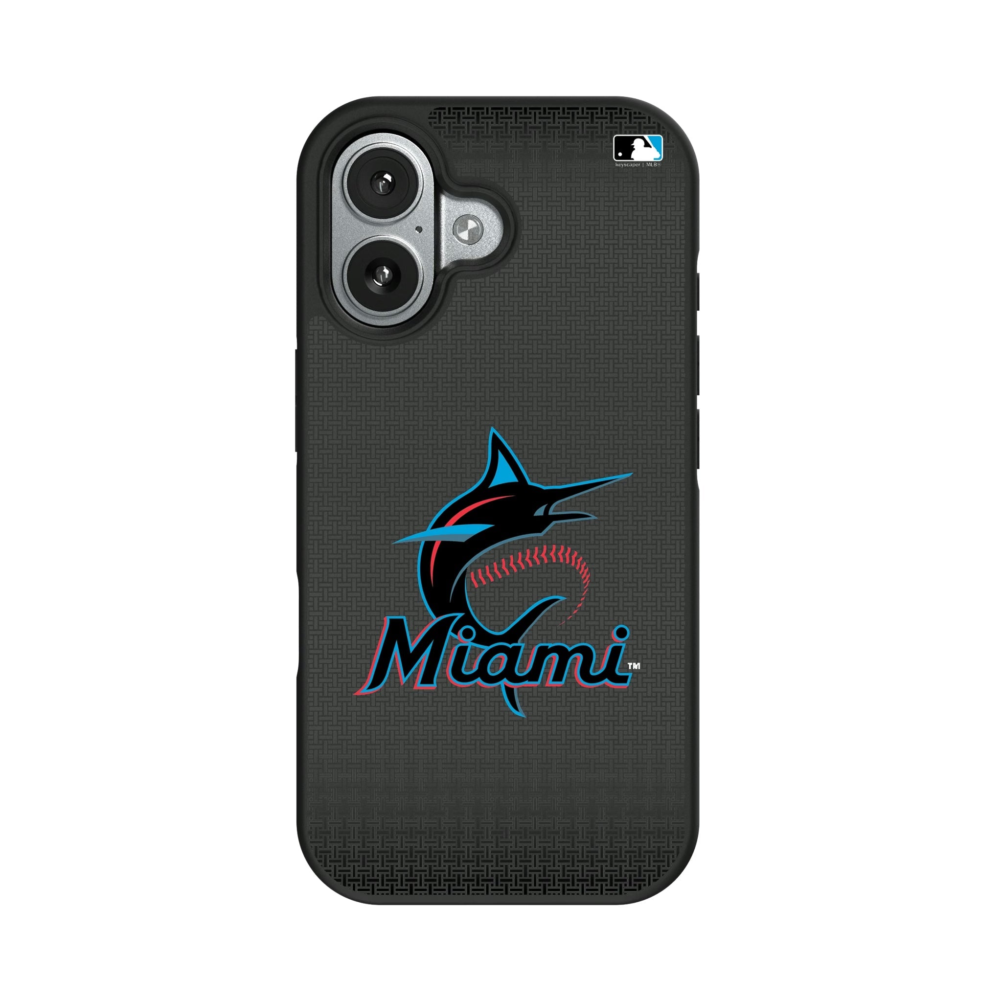 Miami Marlins Linen Bump Phone Case