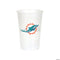 Miami Dolphins 8 pk Clear Plastic Cups - 20 oz.