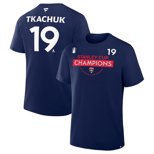 Matthew Tkachuk Florida Panthers Fanatics 2025 Stanley Cup Champions A