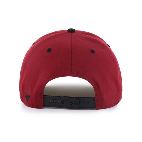 Miami Heat 47 Brand Diamond Cut Hitch Adjustable Hat - Red/Black