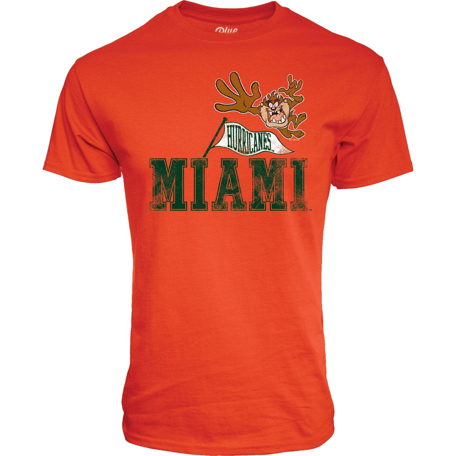 Miami Hurricanes Disney Fantaztic Tasmanian T-Shirt - Orange