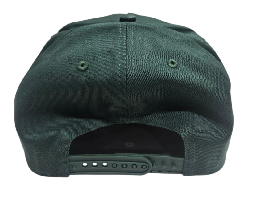 Miami Hurricanes 47 Brand Overhand Script Rope MVP Hat - Green