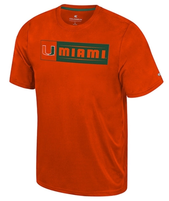Miami Hurricanes Colosseum Quantum T-Shirt - Orange