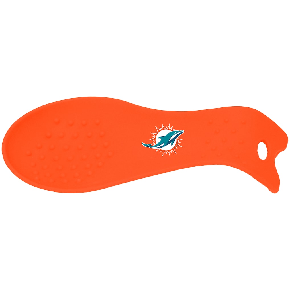 Miami Dolphins Silicone Spoon Rest - Orange
