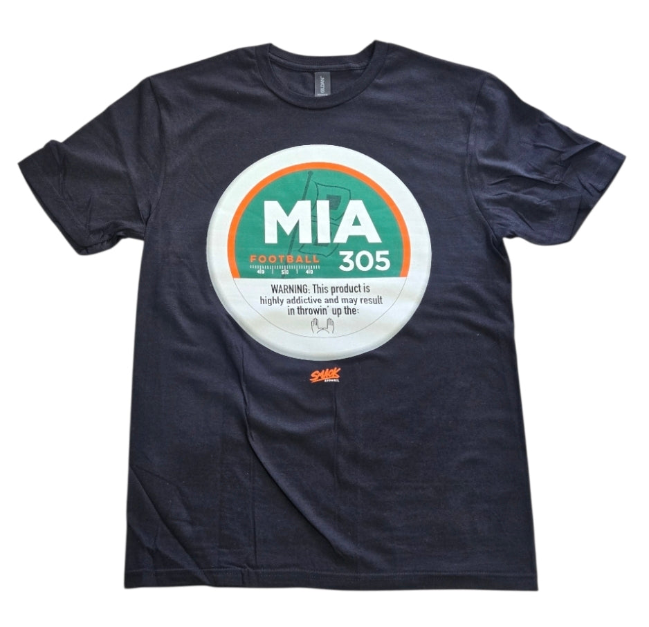 MIA - 305 Addicted to Miami T-Shirt - Black