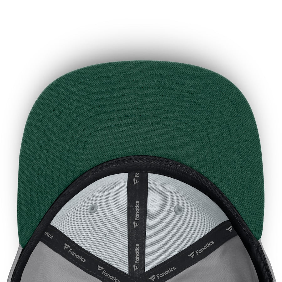 Miami Hurricanes Fanatics Duo Snapback Hat - Alloy Grey