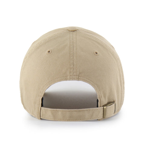 Miami Hurricanes 47 Brand Micro Patch Adjustable Clean Up Hat - Khaki