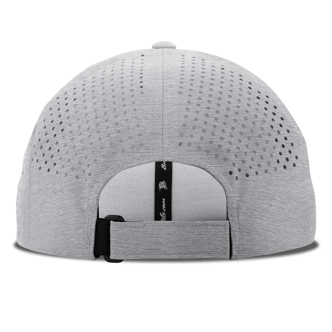 Miami Hurricanes Branded Bills "Vintage UMiami Team Logo" Curved Performance Hat - Grey