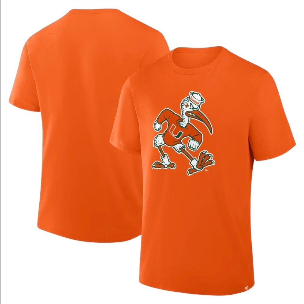 Miami Hurricanes Fanatics Sebastian Showcase T-Shirt - Orange