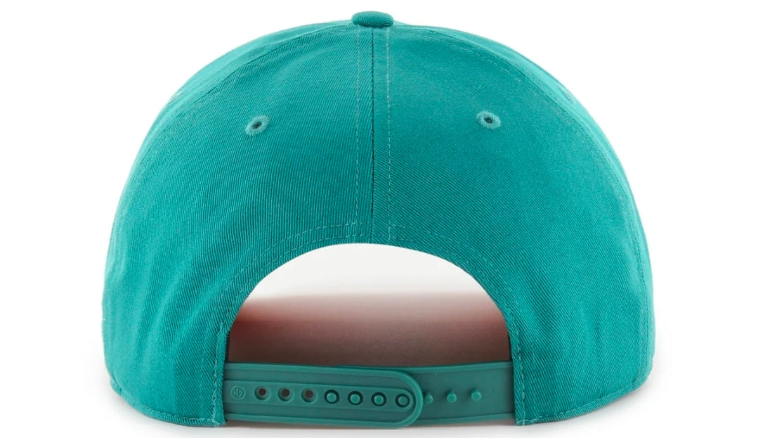 Miami Dolphins '47 Brand Historic Hitch Adjustable Rope Hat - Aqua