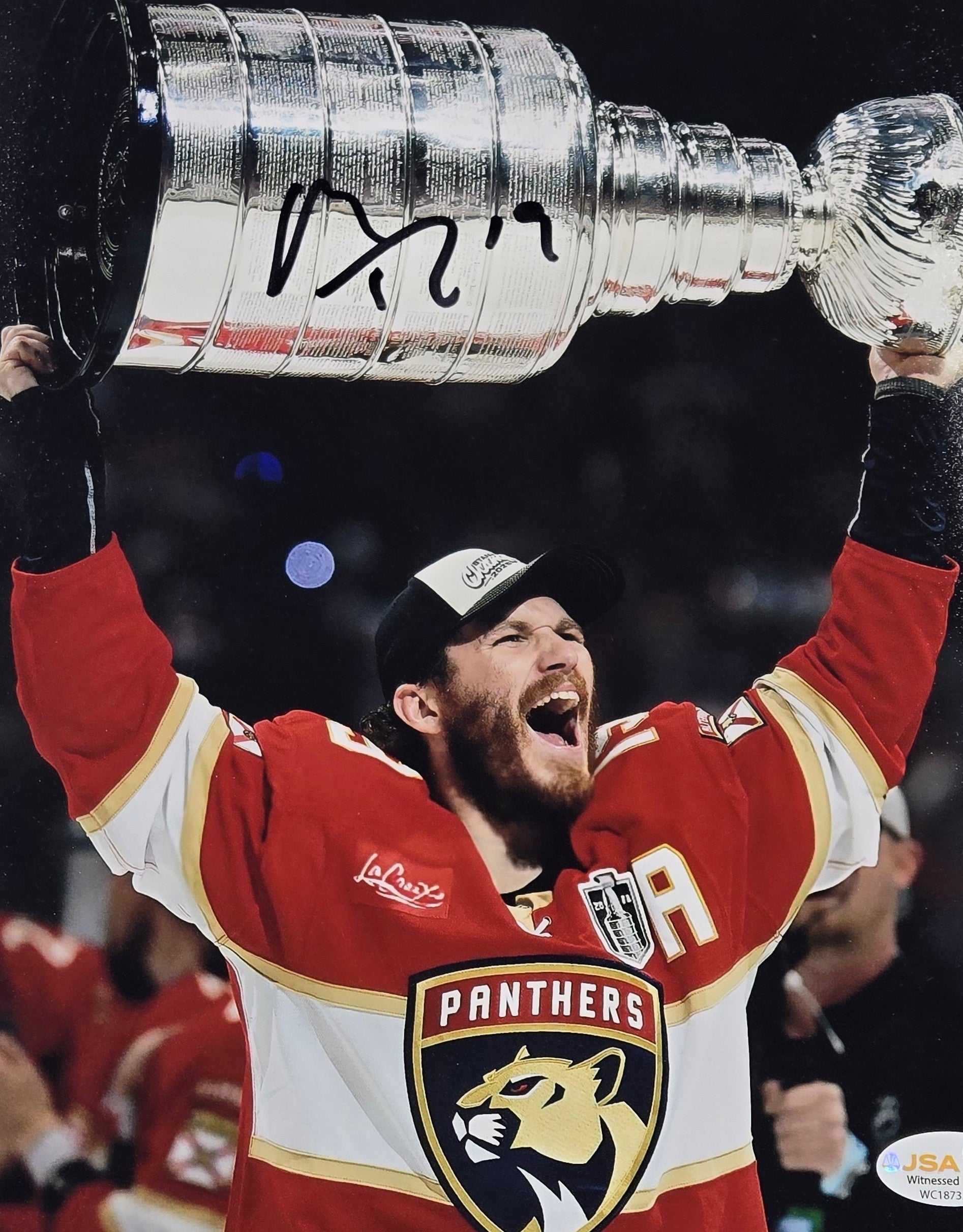Florida Panthers Matthew Tkachuk 8"X10" Autographed Photo w/JSA