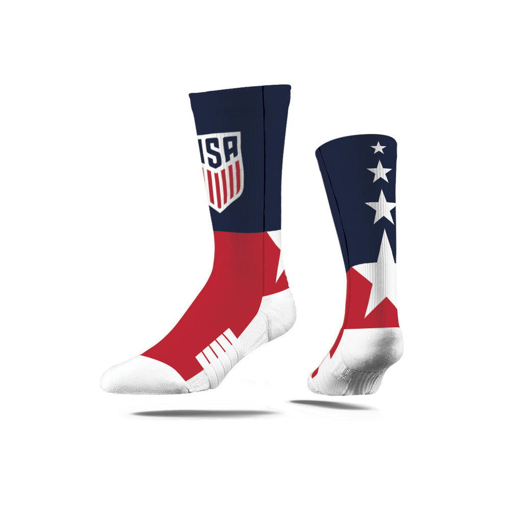 US Soccer Americana Strideline Premium Full Sublimated Socks