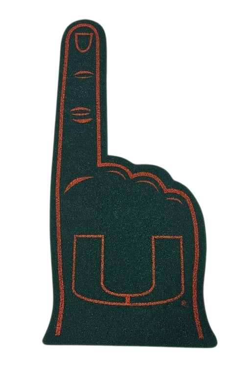 Miami Hurricanes Foam Finger - 18"