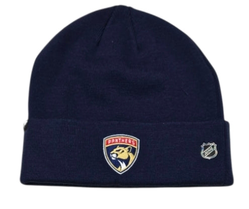 Florida Panthers Fanatics Authentic Pro Rink Cuffed Beanie - Navy