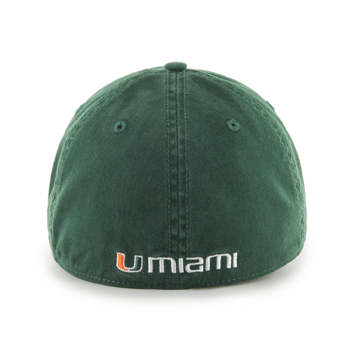 Miami Hurricanes 47 Brand Primary Logo Franchise Fitted Hat - Green