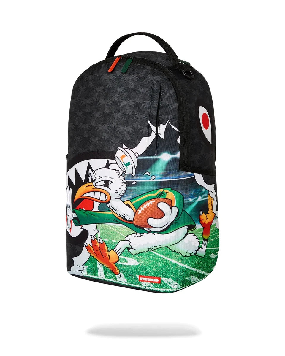 Miami Hurricanes 2025 Touchdown DXLSR Sprayground Backpack - Limited Edition