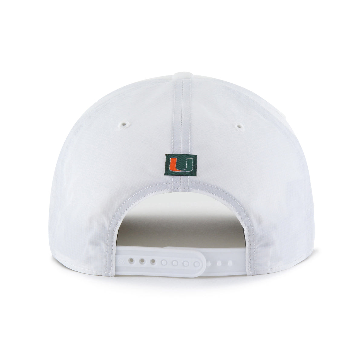 Miami Hurricanes 47 Brand Brrr Condor Rope Hitch Hat - White