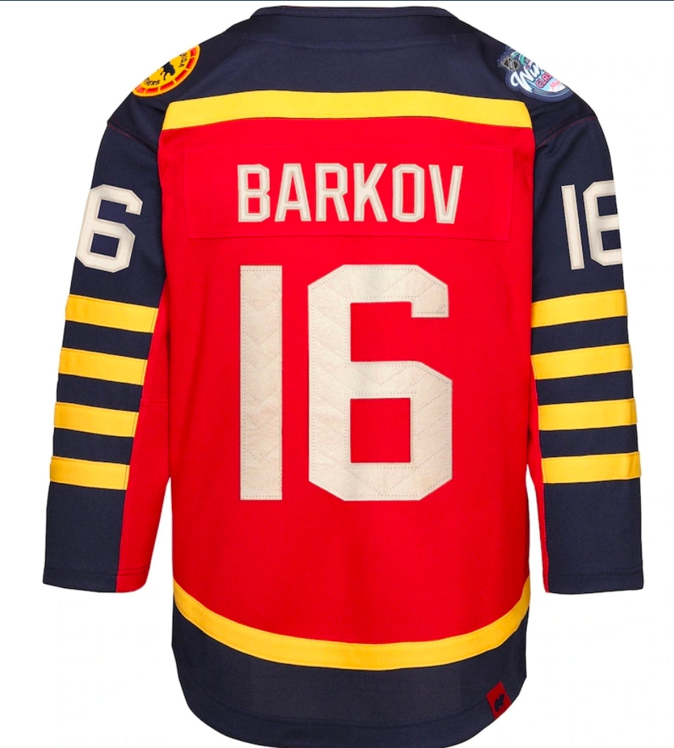 Florida Panthers Youth NHL 2026 Winter Classic #16 Aleksander Barkov Jersey