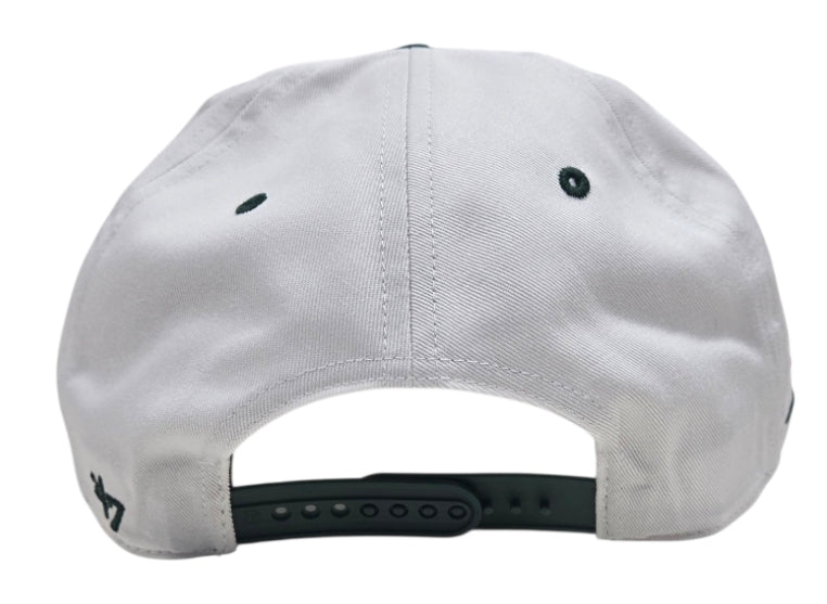 Miami Hurricanes 47 Brand Diamond Cut Hitch Adjustable Hat - White/Green