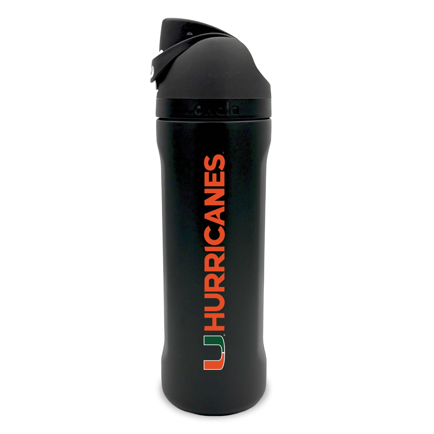 Miami Hurricanes Owala FreeSip 24oz Tumbler - Black