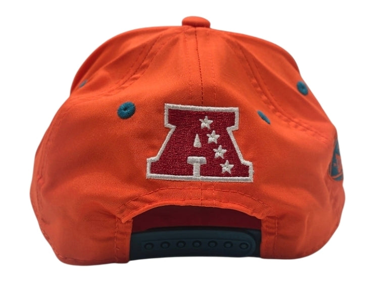 Miami Dolphins Youth Prosport Adjustable Hat - Orange/Aqua