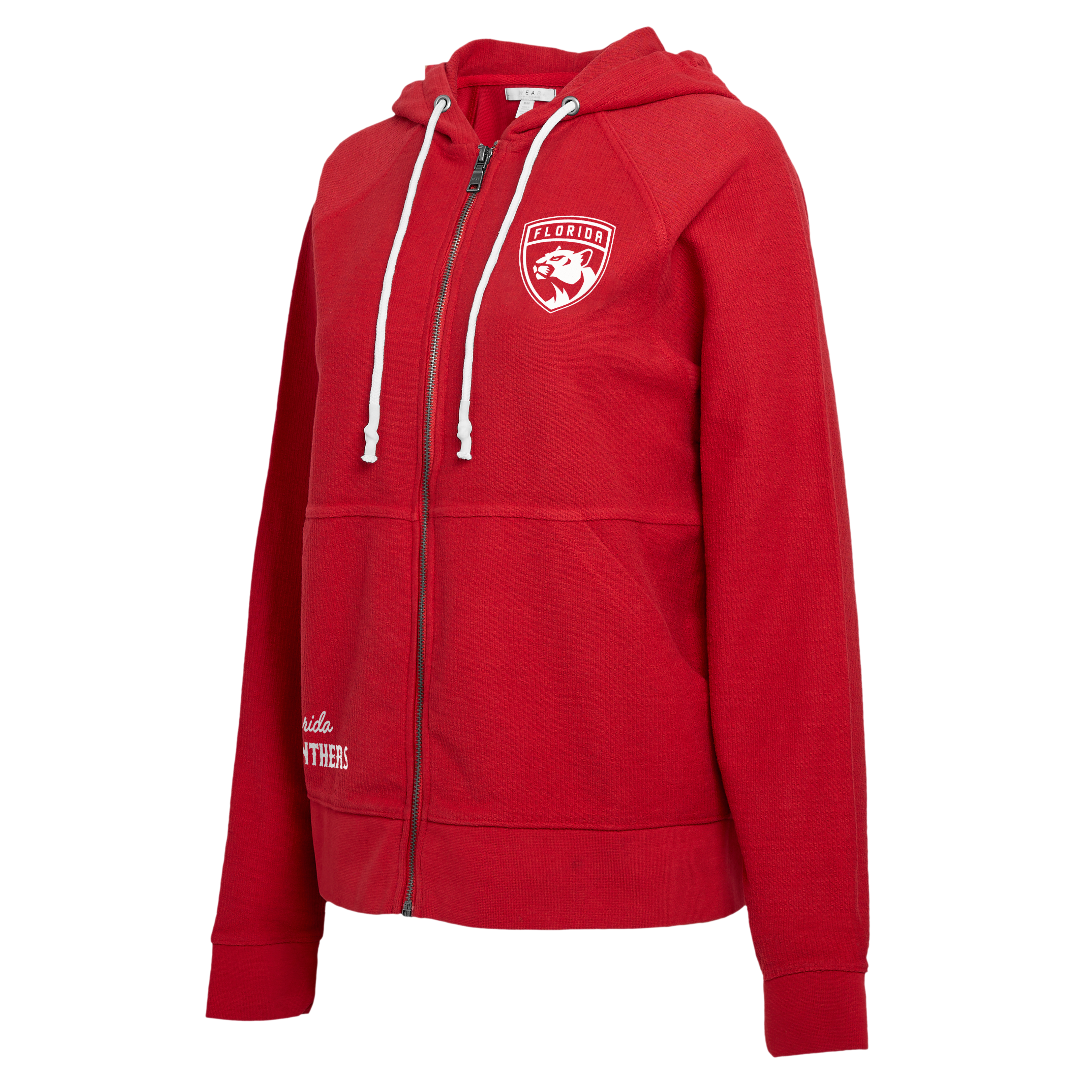 Florida Panthers Erin Andrews Full Zip Hoodie - Red