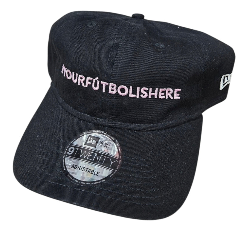 Inter Miami CF MLS New Era 9Twenty #YOURFUTBOLISHERE Adjustable Hat