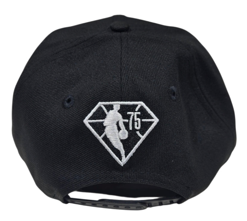 Miami Heat New Era MashUP 9Fifty Snapback Hat - Black/White
