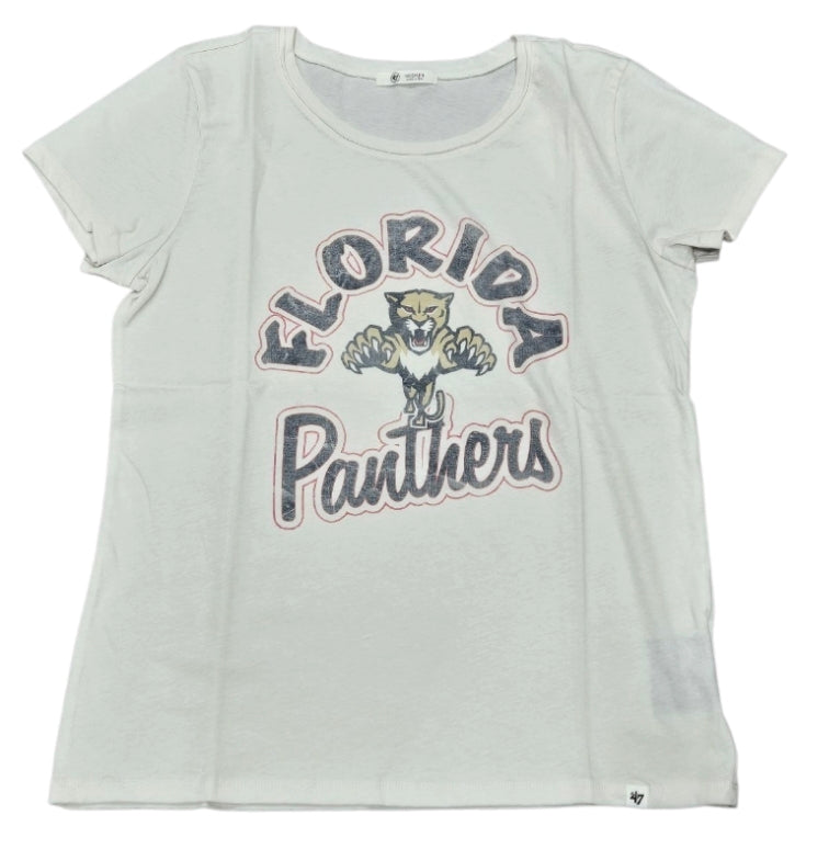 Florida Panthers Women's 47 Brand Sandstone Daydream Frankie T-Shirt - Sand