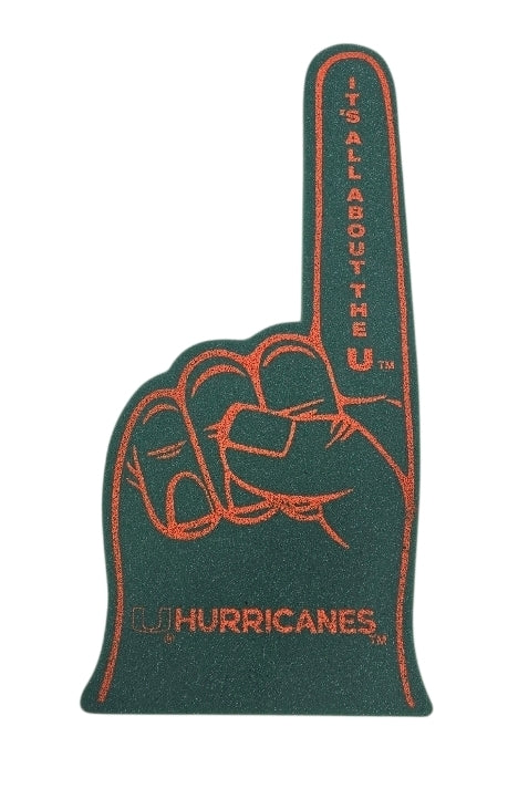 Miami Hurricanes Foam Finger - 18"
