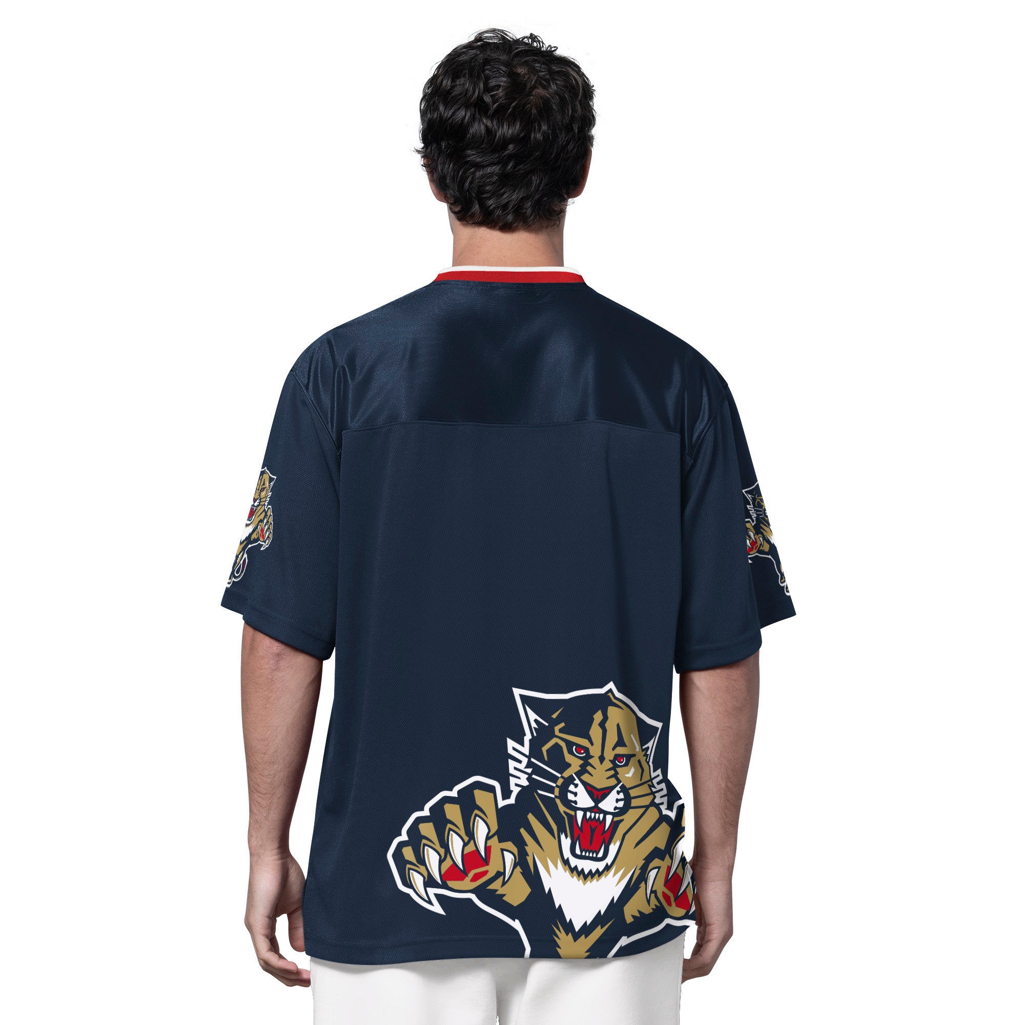Florida Panthers Starter Oversized Vintage Jersey - Navy