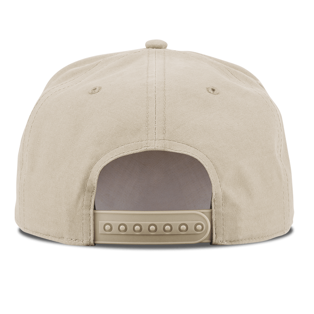 Miami Hurricanes Branded Bills "Sebastian the Ibis" Curved 5 Panel Rope Canvas Hat - Beige