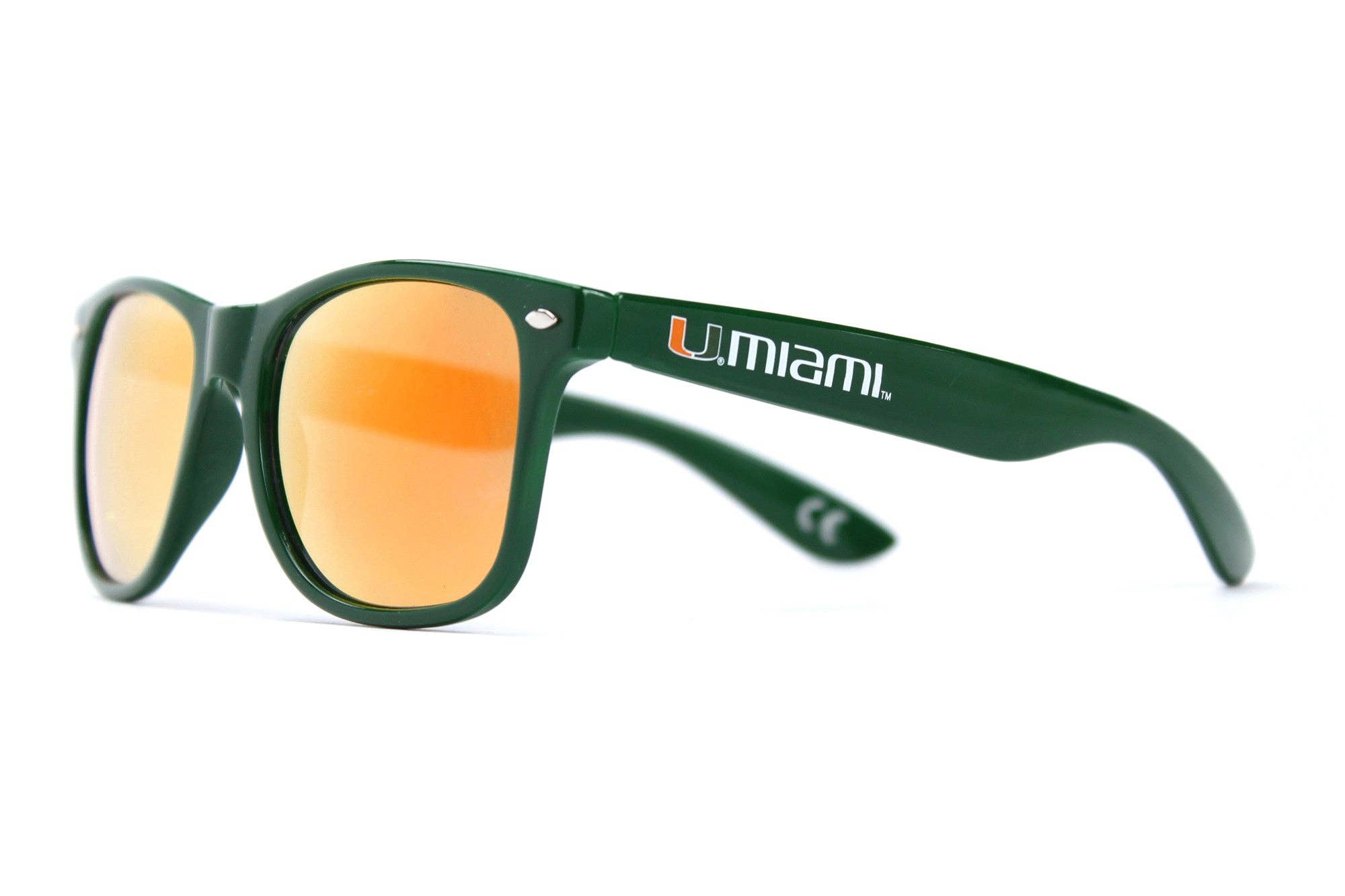 Miami Hurricanes Society 43 Wayfair Sunglasses - Green