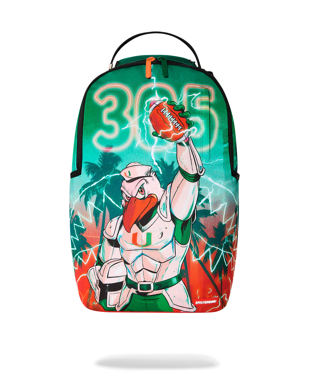 Miami Hurricanes 2026 Epic Lightning DXLSR Sprayground Backpack - Limited Edition